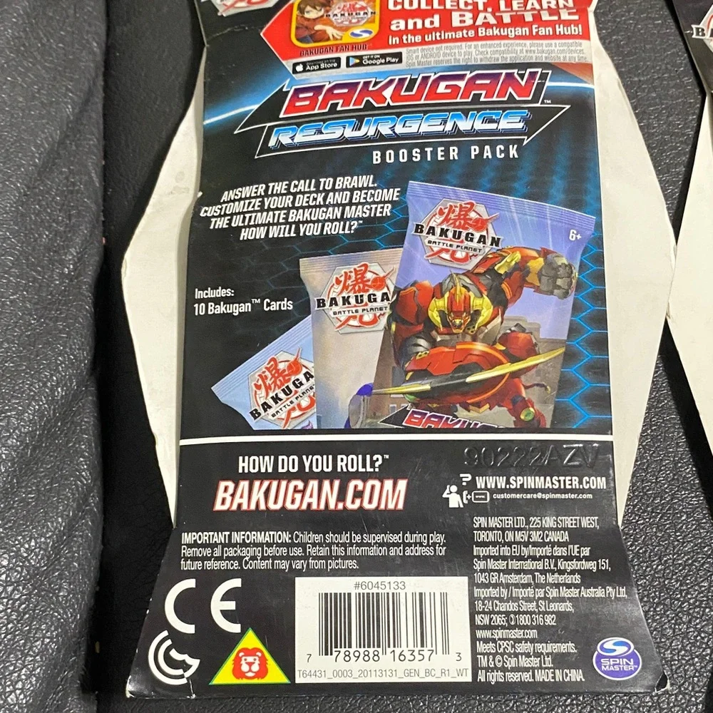 Battle Planet Resurgence Booster Pack - Red and Blue
